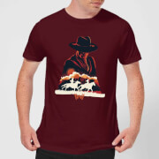Westworld The Door Men's T-Shirt - Burgundy - XS - Burgundy