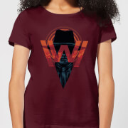 Image of Westworld V.I.P Women's T-Shirt - Burgundy - S - Burgundy