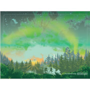 Image of Star Wars Scout Patrol Lithograph by Guy Stauber