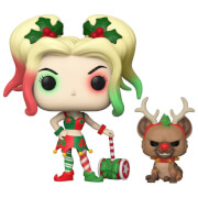 Image of DC Comics Holiday Harley Quinn With Helper Pop! Vinyl Figure
