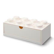 LEGO Storage Desk Drawer 8 - White LEGO Storage Desk Drawer 8 - White