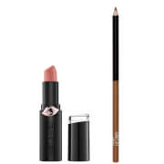 wet n wild Mega Last Matte Lipstick and Color Icon Lip Liner Duo (Various Shades) - Bare it All