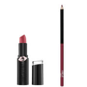 wet n wild Mega Last Matte Lipstick and Color Icon Lip Liner Duo (Various Shades) - Wine Room