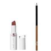 wet n wild Mega Last High Shine Lipstick and Color Icon Lip Liner Duo (Various Shades) - Mad for Mauve