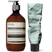 Aesop Hand Wash and Toothpaste Duo