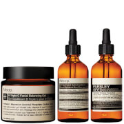 Aesop Lightweight Serum, Parsley Seed Serum and Facial Balancing Gel Bundle