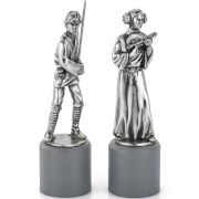 Pièces d'échec Luke et Leia Star Wars - Royal Selangor
