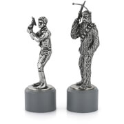Pièces d'échec Han Solo et Chewbacca Star Wars - Royal Selangor