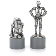 Pièces d'échec R2D2 et C3PO Star Wars - Royal Selangor