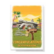 Flintstones New Home Greetings Card - Standard Card