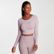 Haut à manches longues Composure pour femmes – Vieux rose - XS
