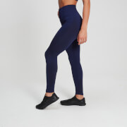 Image of MP Women's Raw Training Ribbed Seamless Leggings - Midnight - XS