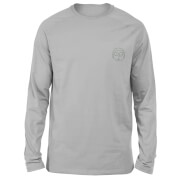 Image of Rick and Morty Morty Embroidered Unisex Long Sleeved T-Shirt - Grey - S