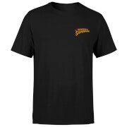 T-shirtDC Superman - Brodé - Noir - Unisexe - XS - Noir