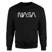 Image of NASA Logo Unisex Sweatshirt - Black - S