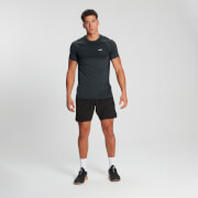T-shirt sans coutures à manches courtes MP Essential pour hommes – Carbone chiné - XS