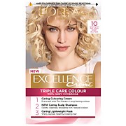 

L'Oréal Paris Excellence Crème Permanent Hair Dye (Various Shades) - 10 Natural Baby Blonde
