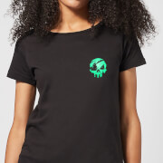 Image of Sea Of Thieves 2nd Anniversary Pocket Print Women's T-Shirt - Black - S - Black