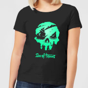 Image of Sea Of Thieves 2nd Anniversary Logo Women's T-Shirt - Black - S - Black
