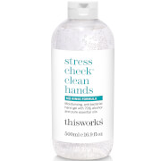 this works Stress Check Clean Hands Gel 500ml