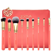 ZOEVA Coral Shine Brush Set