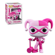 Figurine Pop! Harley Quinn Rose - Breast Cancer Awareness Month (Octobre Rose) - DC Comics