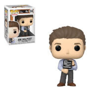 The Office Jim w/Nonsense Sign Funko Pop! Vinyl