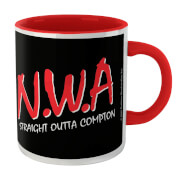 Tasse NWA Straight Outta Compton - Blanc/Rouge