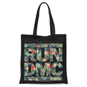 Tote Bag Tropical Run Dmc - Noir
