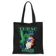 Tote Bag Tupac Shakur - Noir