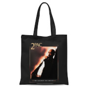Tote Bag Tupac Me Against The World - Noir