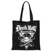 Tote Bag Death Row Records Plaque - Noir