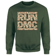 Sweat-shirt RUN DMC Camo - Forest Green - S