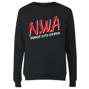 Sweat-shirt NWA Straight Outta Compton - Noir - Femme - XS
