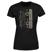 T-shirt Death Row Records Tape Dec - Noir - Femme - S