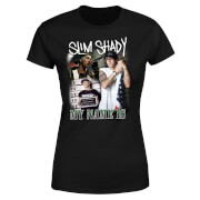 T-shirt My Name Is Slim Shady - Noir - Femme - S