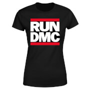 T-shirt Run DMC Logo - Noir - Femme - S