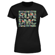 T-shirt Tropical Run Dmc - Noir - Femme - S