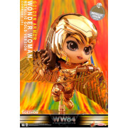 Mini Figurine Cosbaby Wonder Woman Armure Dorée (Version Métallique) Wonder Woman 1984 10cm - Hot Toys