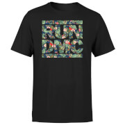 T-shirt Tropical Run Dmc - Noir - Unisexe - S