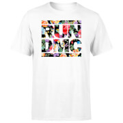 T-shirt Flowery Run Dmc - Blanc - Unisexe - S