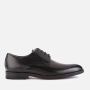 Image of Clarks Men's Oliver Lace Leather Derby Shoes - Black - UK 8