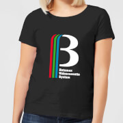 Image of Betamax Logo Women's T-Shirt - Black - S