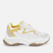 Image of Ash Women's Addict Chunky Running Style Trainers - White/Sun/Dove - UK
