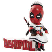 Image of Beast Kingdom Marvel Comics Deadpool Maid Outfit Figure