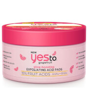 

yes to Grapefruit Glow-Boosting Exfoliating Acid Pads 15% Fruit Acids