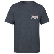 T-shirt Jurassic Park Jurassic Park Metal Logo Brodé - Bleu Marine délavé - Unisexe - S