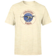 T-shirt Jurassic Park Jurassic Target Vintage - Blanc délavé - Unisexe - S