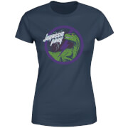 T-shirt Jurassic Park Raptor Bolt - Bleu Marine - Femme - S