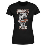 T-shirt Jurassic Park Rex Punk - Noir - Femme - S